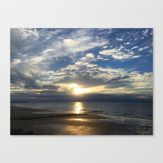 Sunset Beach Canvas Print