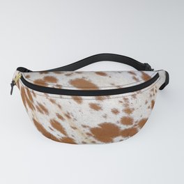 faux cowhide spots (fake smooth print, july 2021) Fanny Pack