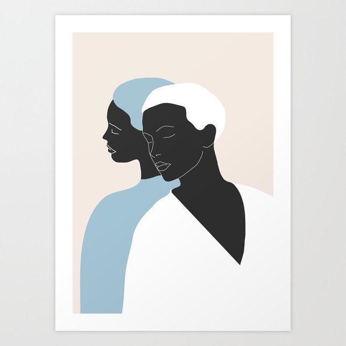 reflection - the mirror Art Print by ThingDesign | Society6