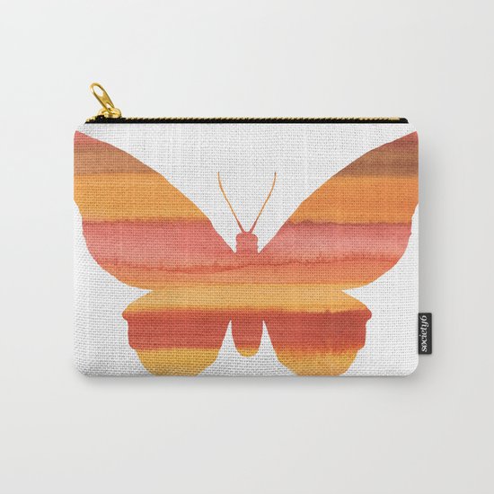 Butterfly color Carry-All Pouch