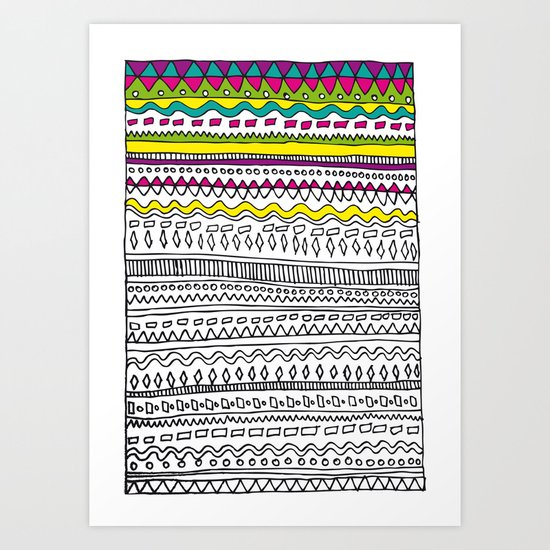 Pattern Art Print