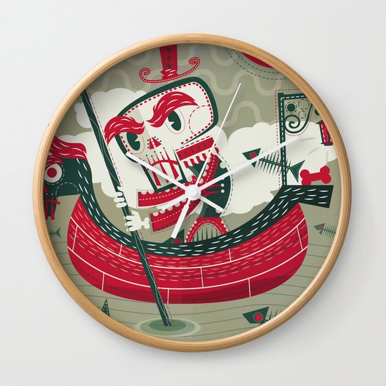 Calaverita Wall Clock