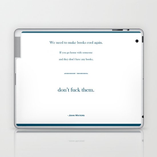 Books Are Cool Laptop & iPad Skin