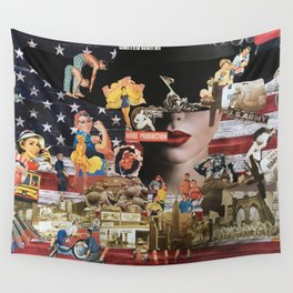 America the Beautiful Wall Tapestry