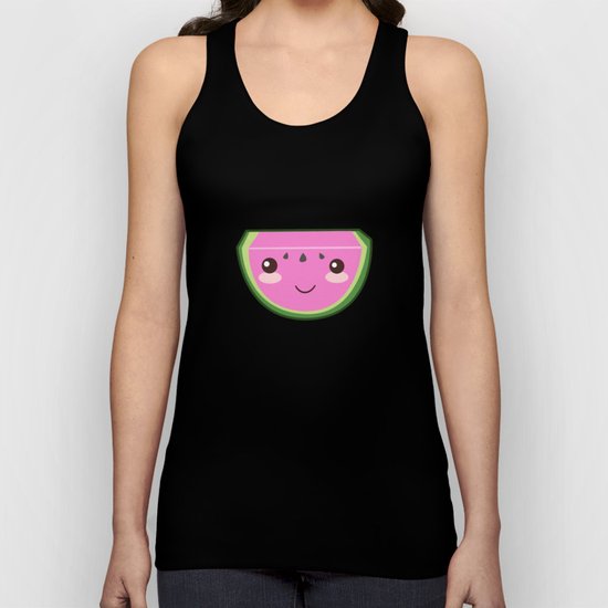 Kawaii Watermelon Unisex Tank Top