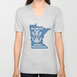 Minnesota: Dakota Homelands V Neck T Shirt