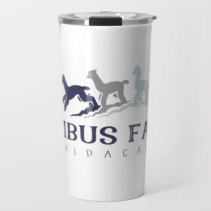 Nimbus Farm Alpacas LLC Logo Travel Mug