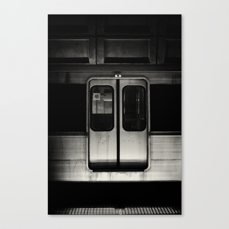 Metro Opens Doors Canvas Print By Stephenevans Society6