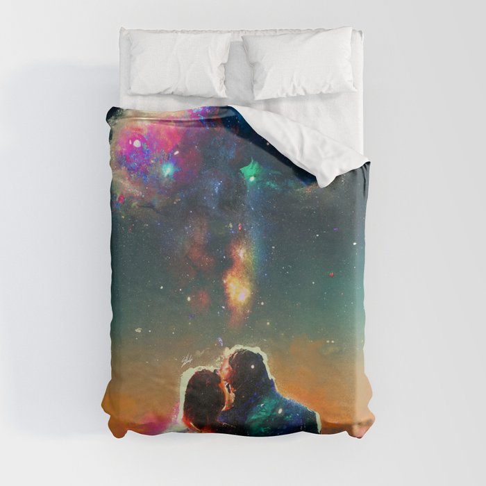 Colorful visions. Duvet Cover