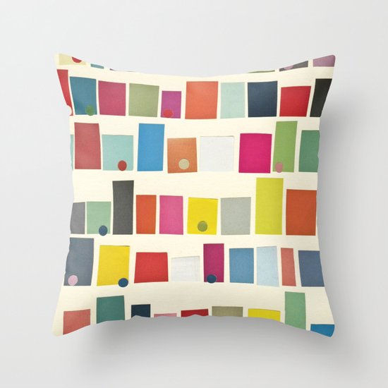City Throw Pillow