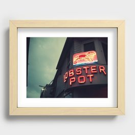 My Ptown Recessed Framed Print