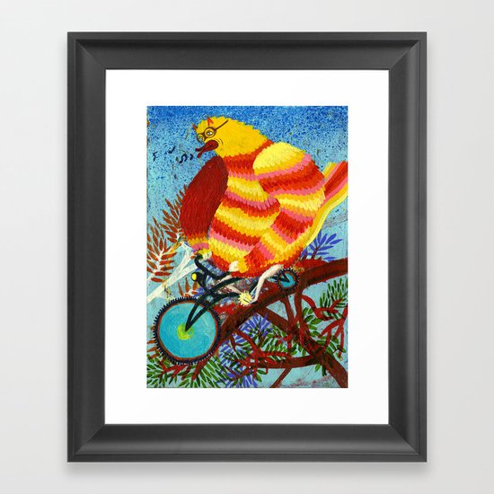 birdy birdy Framed Art Print