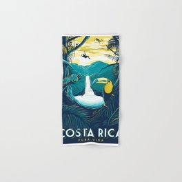 costa rica rainforest Hand & Bath Towel