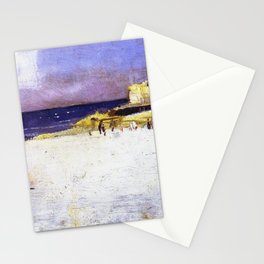 Bronte Beach on the Queens Birthday - Charles Conder Stationery Card