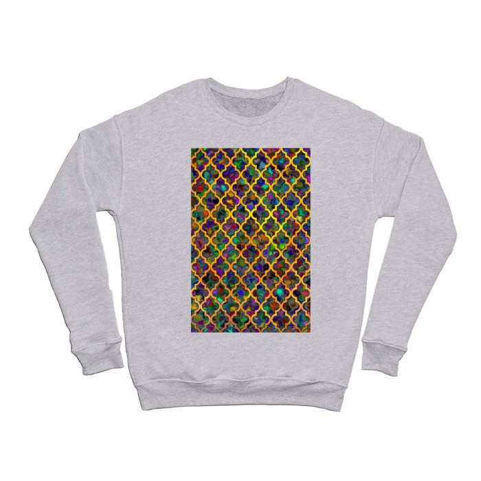 Moroccan Arabic pattern Crewneck Sweatshirt