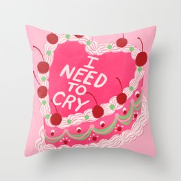 It's My Party Throw Pillow