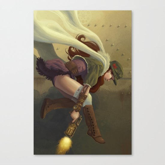 Fire! Canvas Print