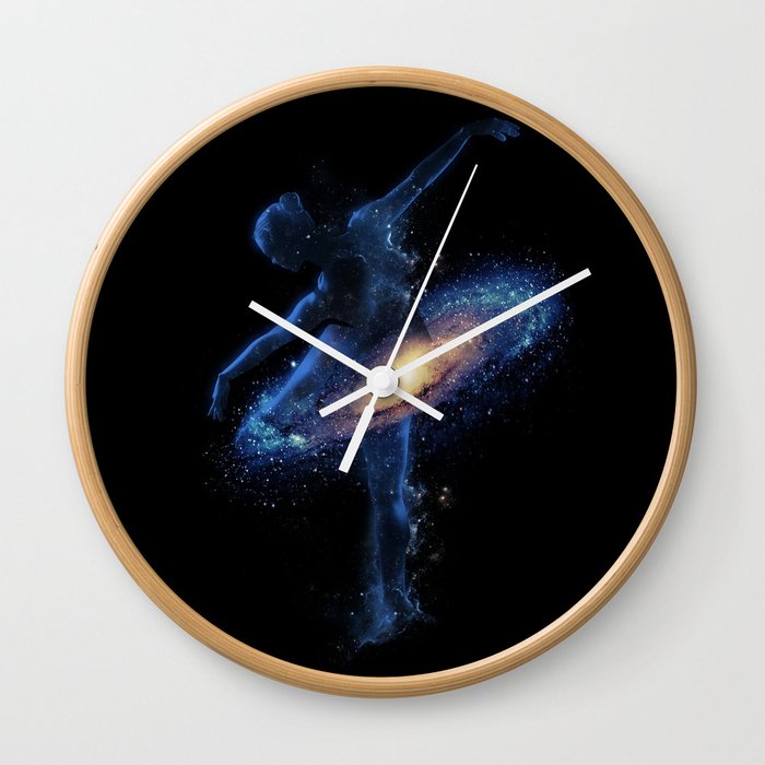 Cosmic dance Wall Clock