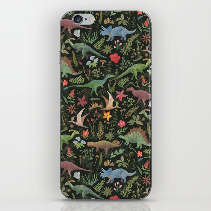 Dinosaur Jungle iPhone Skin