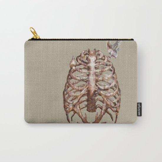 Deer & Ribcage Carry-All Pouch