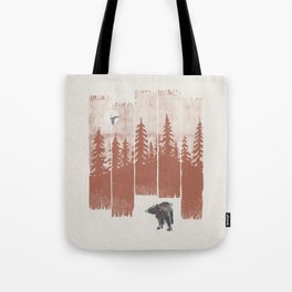 A Bear in the Wild... Tote Bag