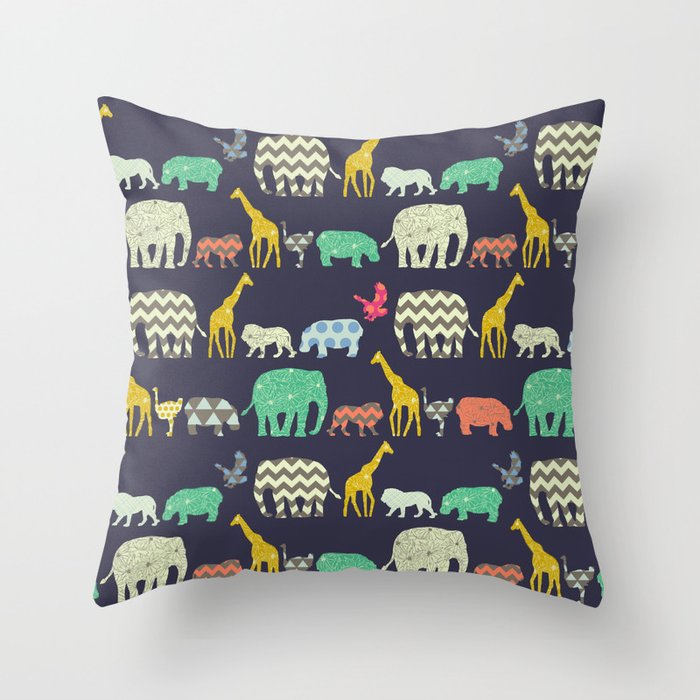flip a zoo pillow