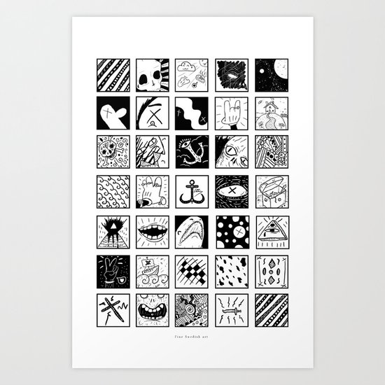 Stuff And Stuff Art Print