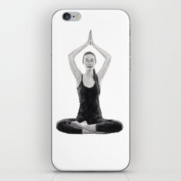 Yoga IV : Charcoal iPhone Skin