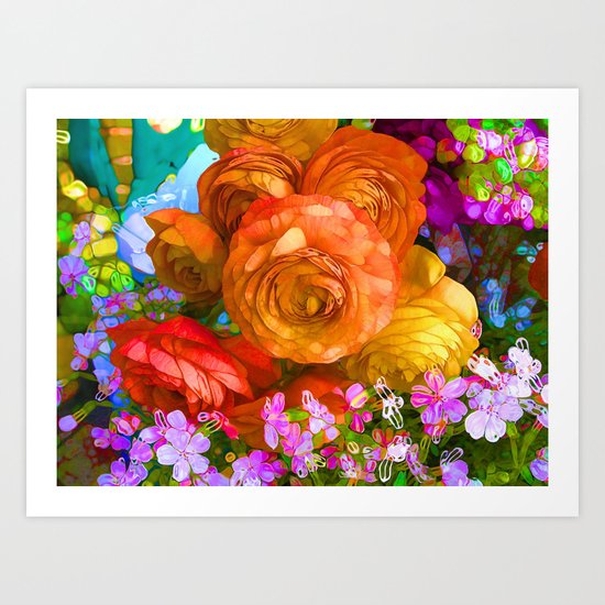 Pop Funky Joy Art Print