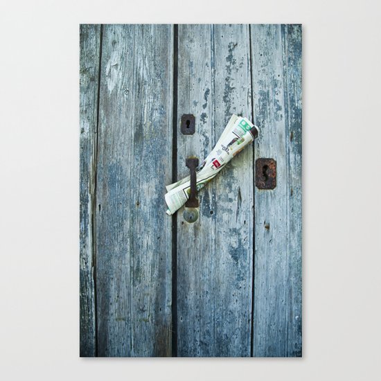 Italian News Canvas Print