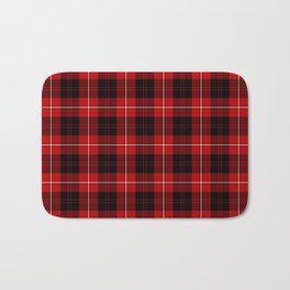 Red Plaid Bath Mats For Any Bathroom Decor Style Society6