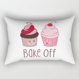 Bake Off Cupcake Wars Rectangular Pillow