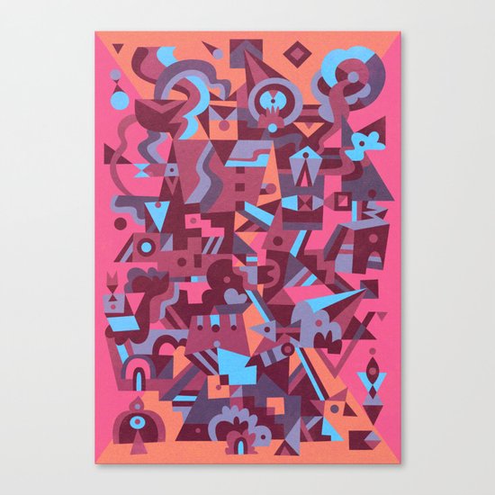 Schema 12 Canvas Print