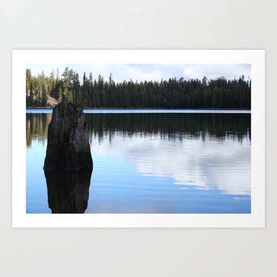 Lake II Art Print