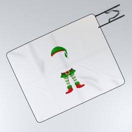 Biomedical Engineer Elf Matching Family Christmas Picnic Blanket