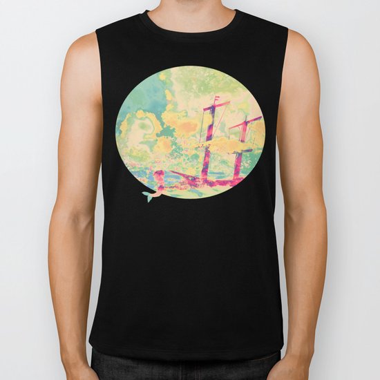 Sail in the Set Biker Tank