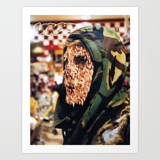 Dash Snow Art Print