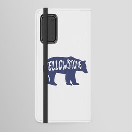 Yellowstone National Park Bear Android Wallet Case