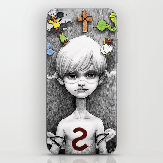Superheroes SF iPhone & iPod Skin