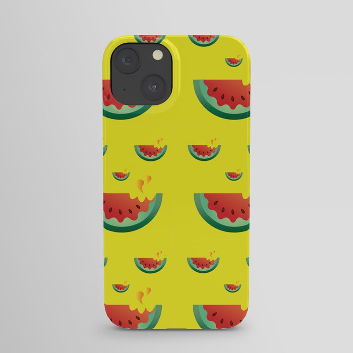 Watermelonween Face iPhone Case