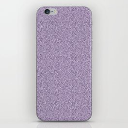 Purple Glitter iPhone Skin