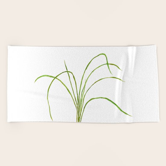 Grass Beach Towel