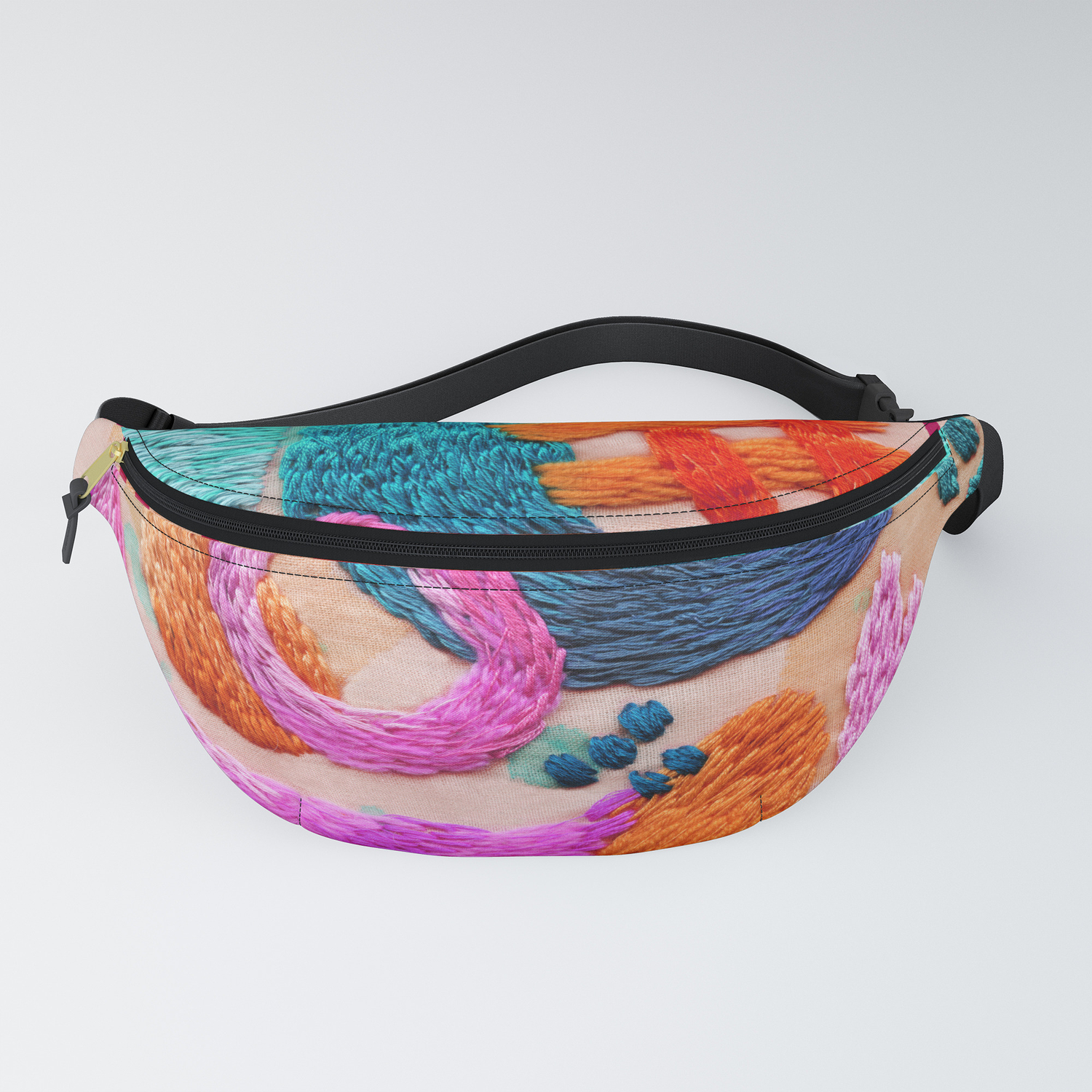 Embroidered fanny pack clearance
