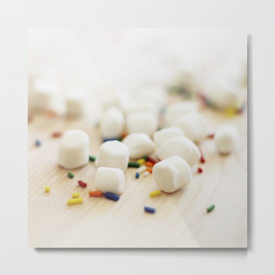 Life is Sweet Metal Print