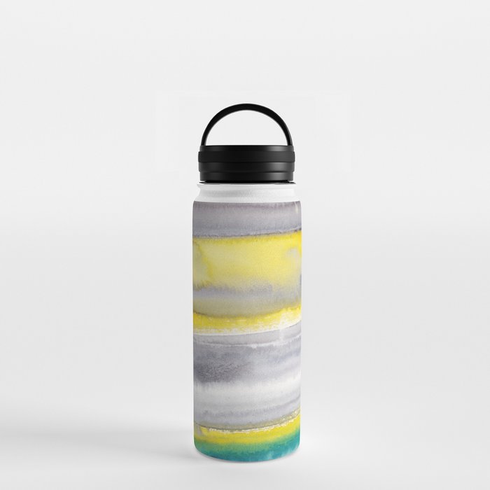 18   | Abstract Minimal Watercolor Painting | 191223 Water Bottle