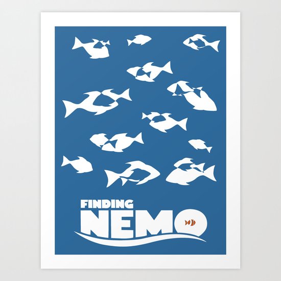 Finding Nemo Art Print