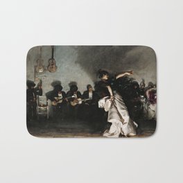 El Jaleo, 1882 by John Singer Sargent Bath Mat | Music, Costumes, Dancer, Sargent, Gypsydancer, Flamenco, Johnsingersargent, Spanishculture, Spanishdance, Impressionism 