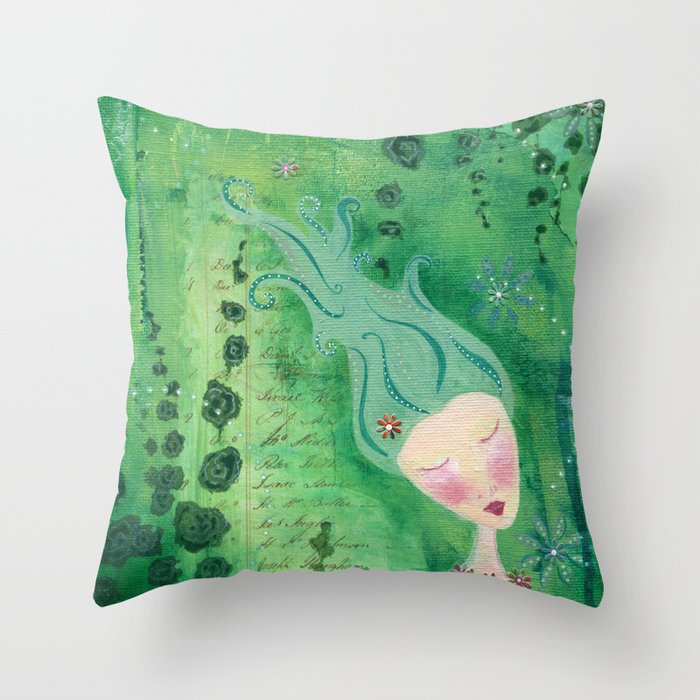 Re-Connect Throw Pillow
