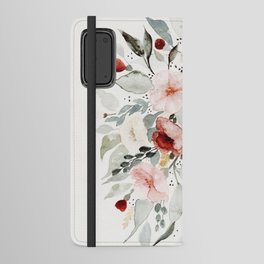 Loose Watercolor Bouquet Android Wallet Case