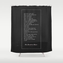 The Laughing Heart II Shower Curtain